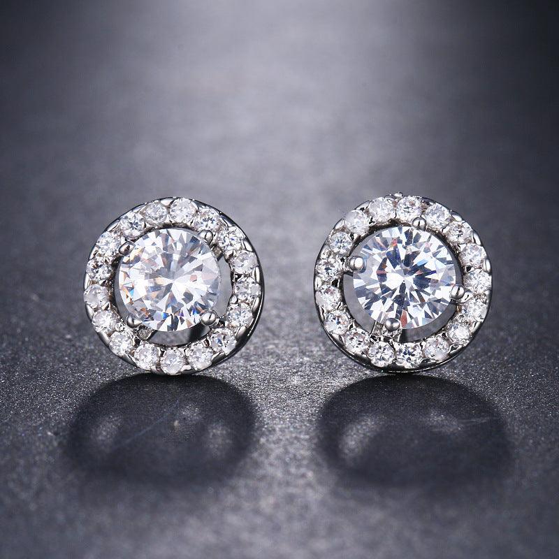 Cubic zirconia earrings - LOX VAULT
