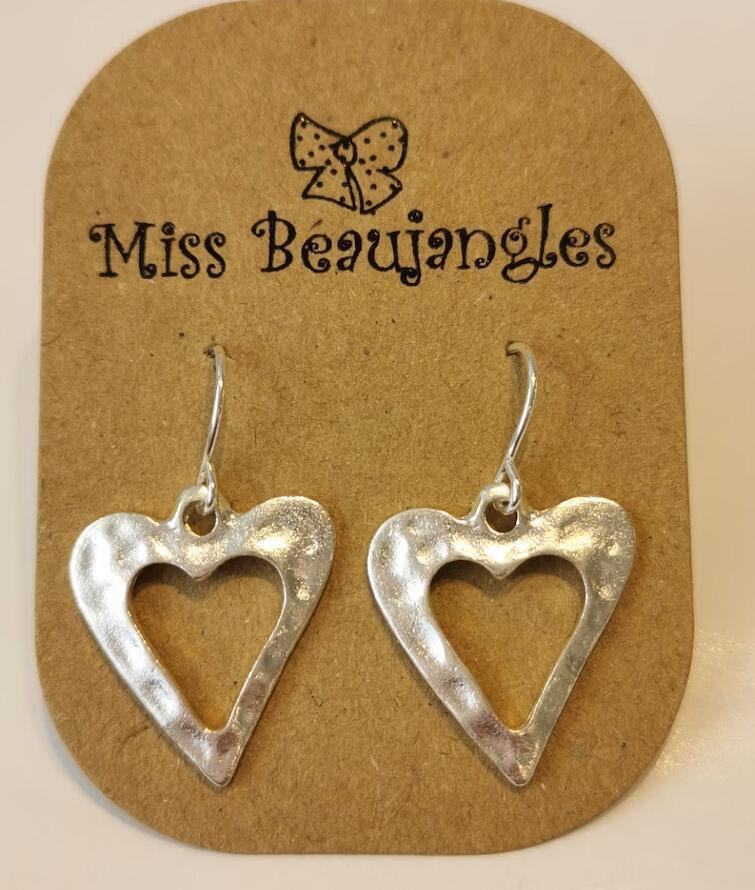 Irregular Retro Heart-shaped Earrings - LOX VAULT