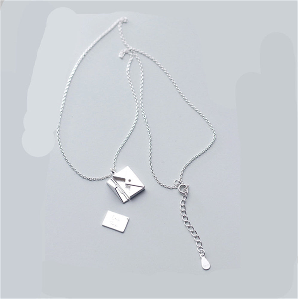 Personalised Envelope Necklace