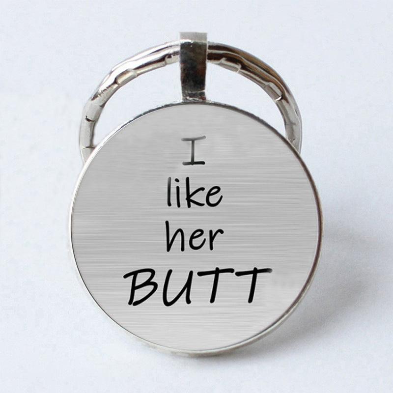 Personalised Funny Message Keychain - LOX VAULT