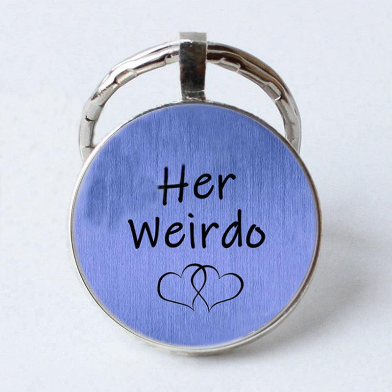 Personalised Funny Message Keychain - LOX VAULT