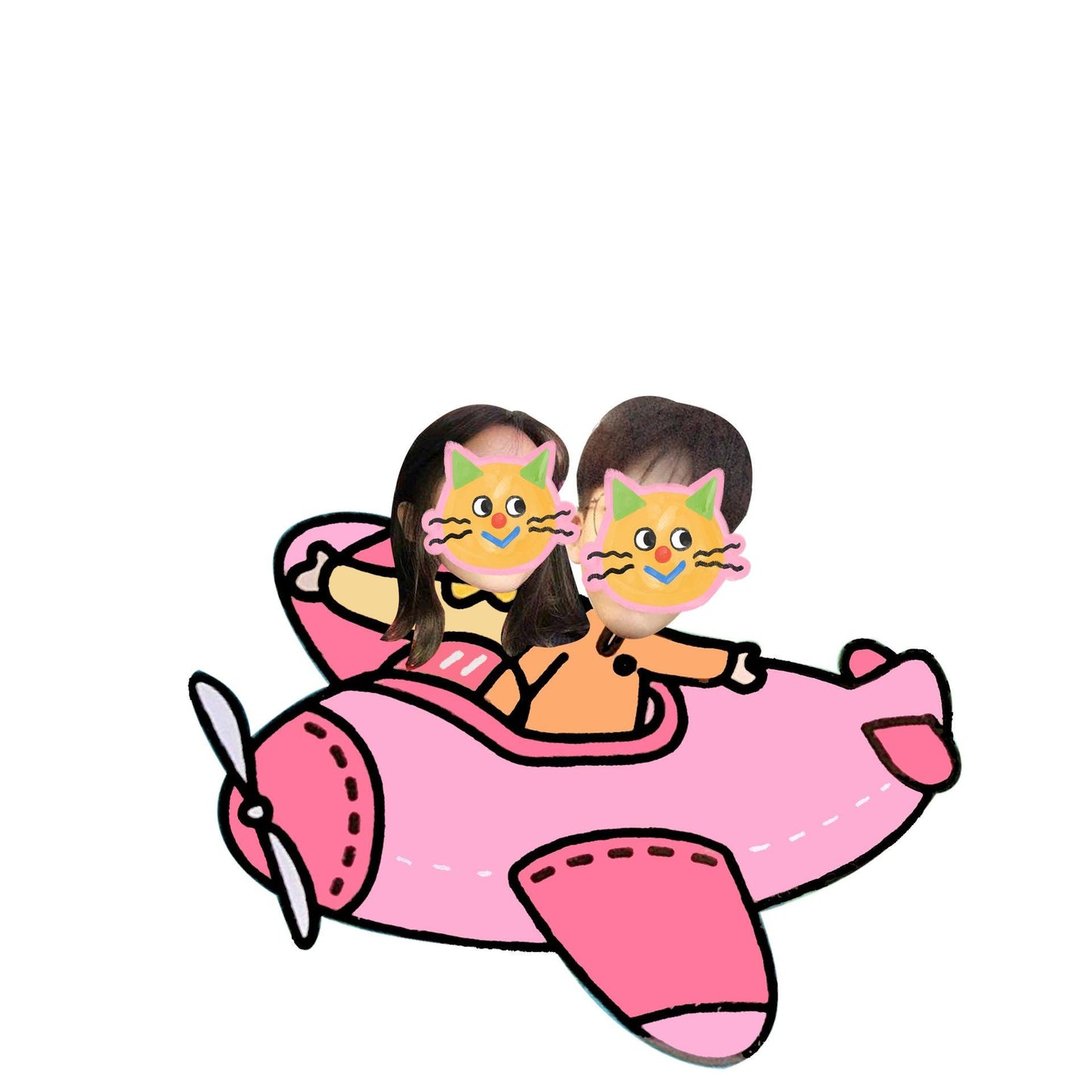 Personalised Cartoon Photo Acrylic Keychain - LOX VAULT