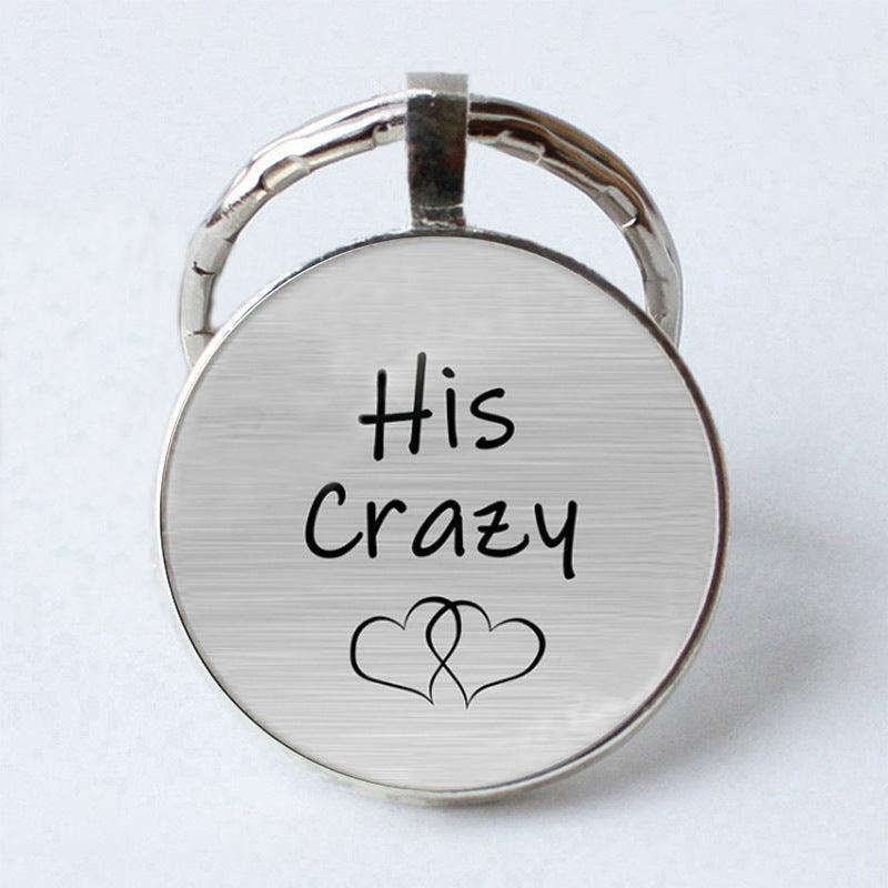 Personalised Funny Message Keychain - LOX VAULT