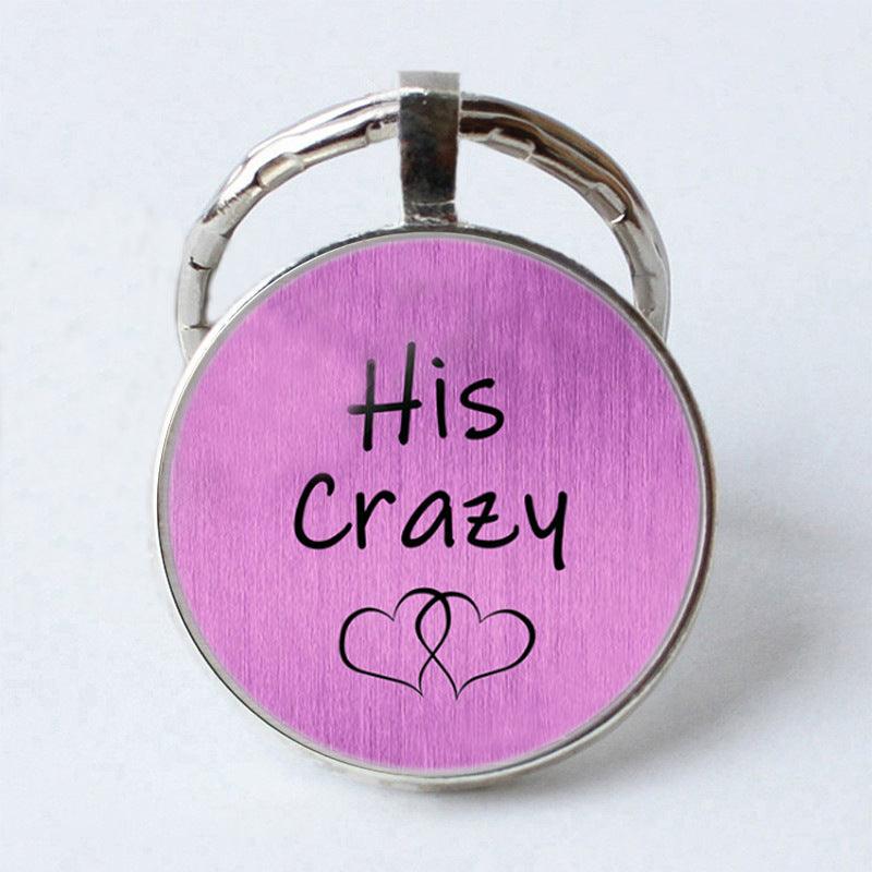 Personalised Funny Message Keychain - LOX VAULT