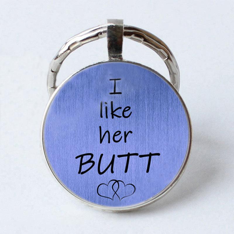 Personalised Funny Message Keychain - LOX VAULT