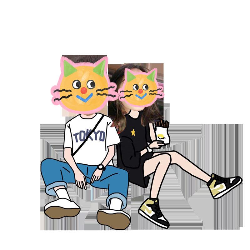 Personalised Cartoon Photo Acrylic Keychain - LOX VAULT