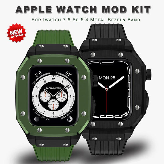 Metal Armor Apple watch Silicone Case + Strap - Lox Vault