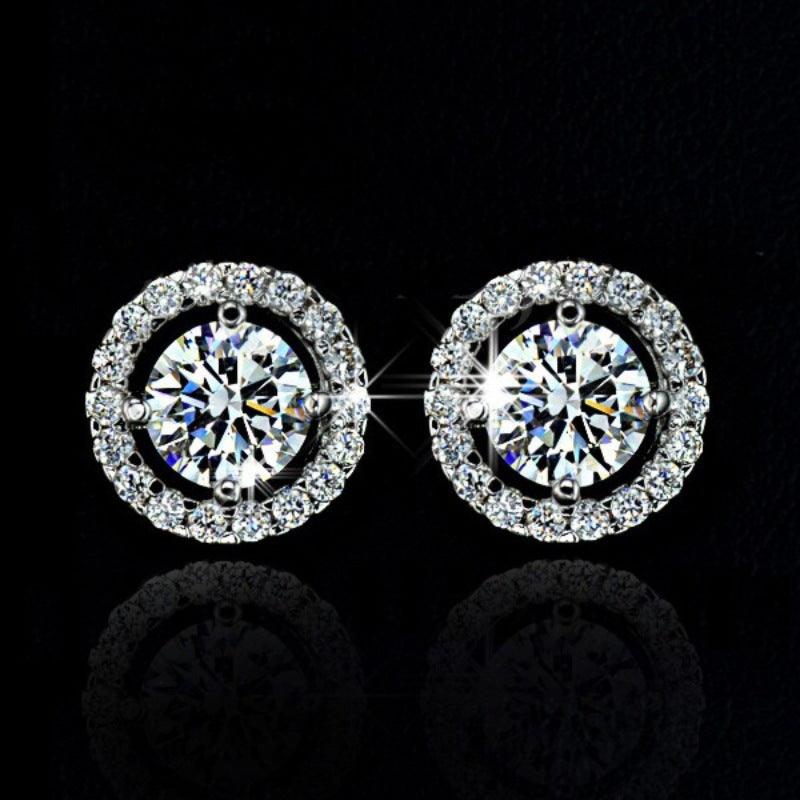 Cubic zirconia earrings - LOX VAULT