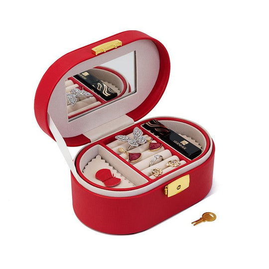 Portable Mirrored Jewellery Box - LOX VAULT