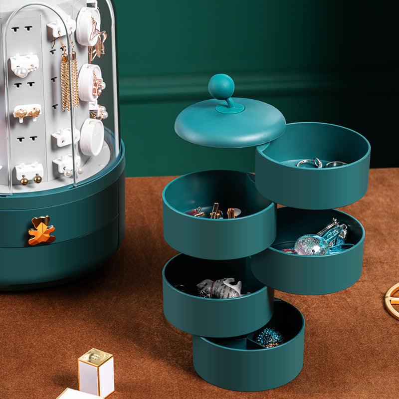 360 Rotating Jewellery Cabinet - LOX VAULT