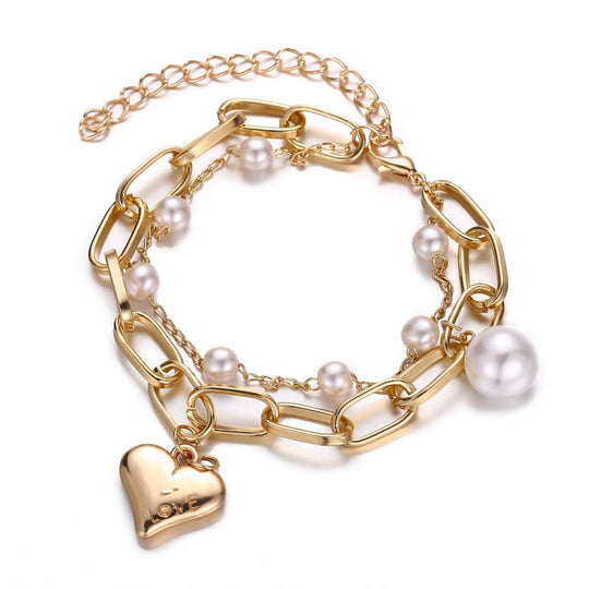 Pearl Love Double-layer Bracelet - LOX VAULT