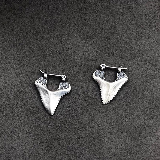Vintage Shark Tooth Earrings - LOX VAULT