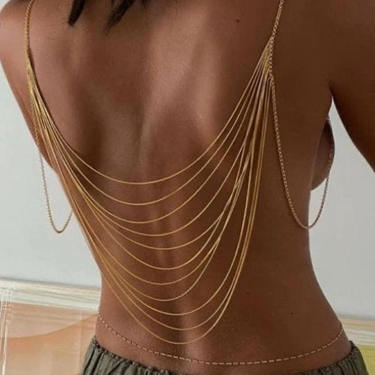 Chic Layered Hollow Backless Cable Chain - LOX VAULT