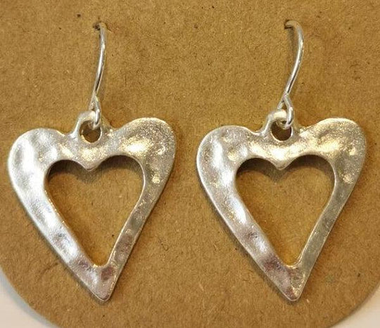 Irregular Retro Heart-shaped Earrings - LOX VAULT