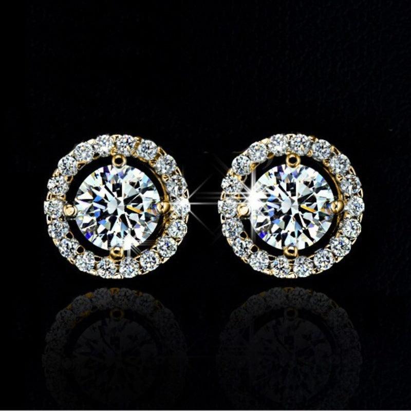 Cubic zirconia earrings - LOX VAULT