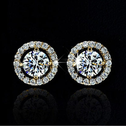 Cubic zirconia earrings - LOX VAULT
