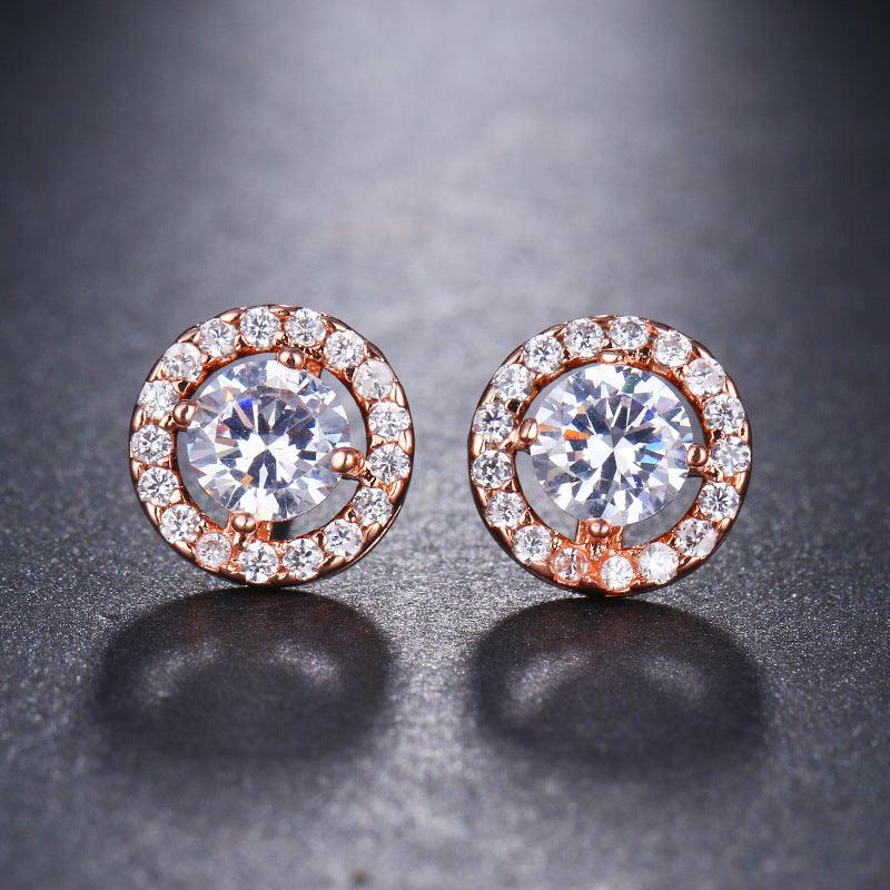 Cubic zirconia earrings - LOX VAULT