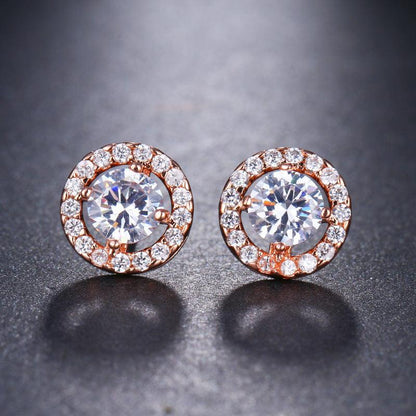 Cubic zirconia earrings - LOX VAULT