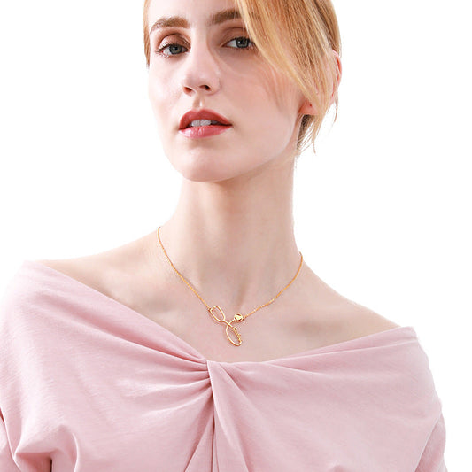 Metal stethoscope pendant - Lox Vault