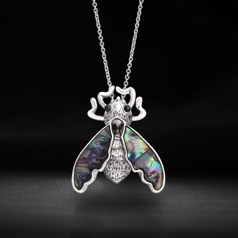 Insect Corsage Abalone Shell Brooch - LOX VAULT