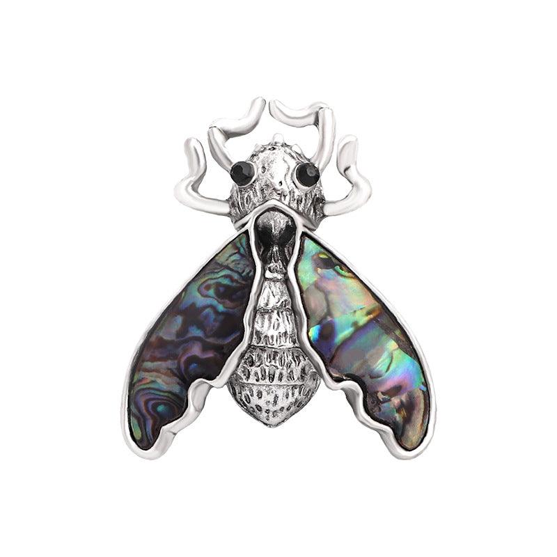 Insect Corsage Abalone Shell Brooch - LOX VAULT