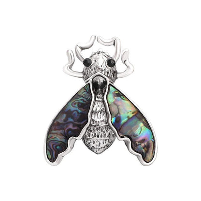 Insect Corsage Abalone Shell Brooch - LOX VAULT