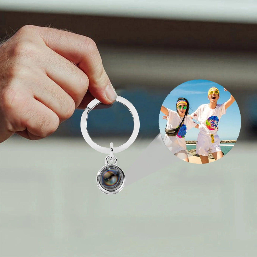 Personalized Photo Projection Keychain - Lox Vault