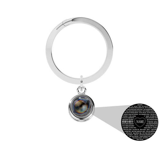 Personalized Photo Projection Keychain - Lox Vault
