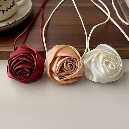 Handmade Collar Wrist Flower Silk - LOX VAULT