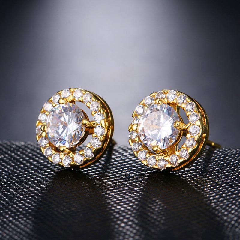 Cubic zirconia earrings - LOX VAULT