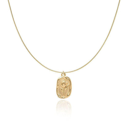 Tulip Snake Bone Necklace - LOX VAULT