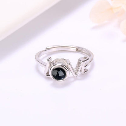Personalised "LOVE" Ring - LOX VAULT