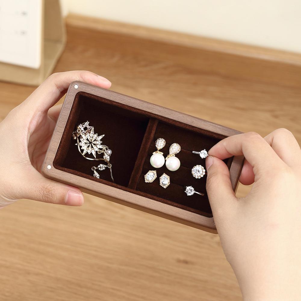 Luxury Magnetic Wooden Jewelry Box - Elegant Storage Organizer - LOX VAULT