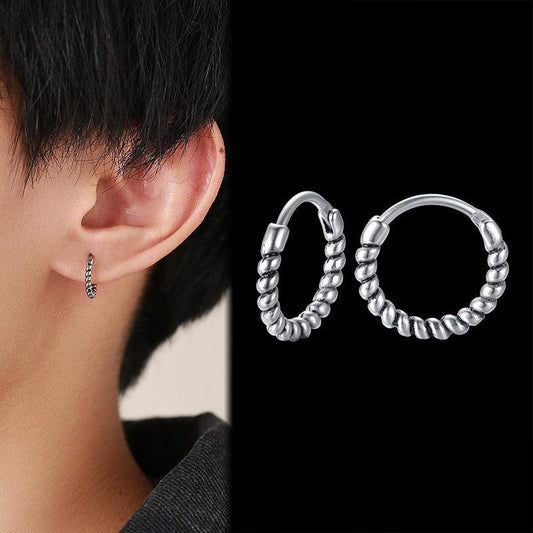 Retro Hoop Earrings - LOX VAULT
