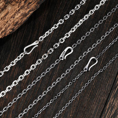 Sterling Silver Taikokoro Necklaces - LOX VAULT