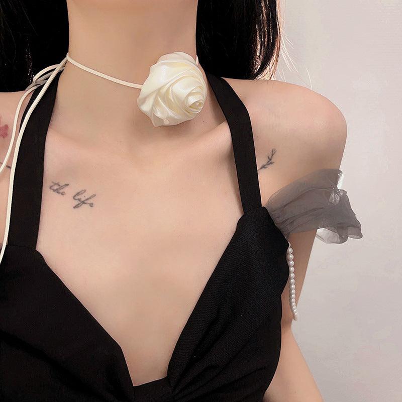 Handmade Collar Wrist Flower Silk - LOX VAULT