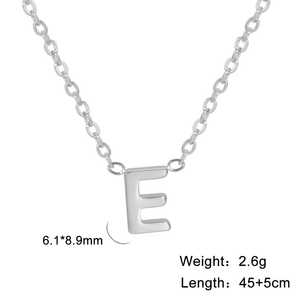 Personalised initial Deep Pendant Necklace - LOX VAULT