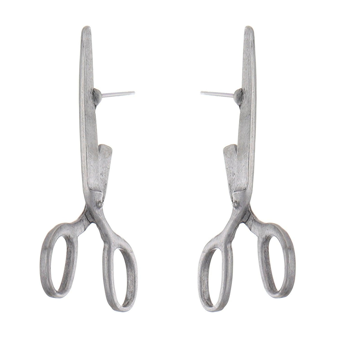 Retro Scissors Earrings - LOX VAULT