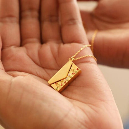 Small Box Pendant Necklace Ornament - LOX VAULT