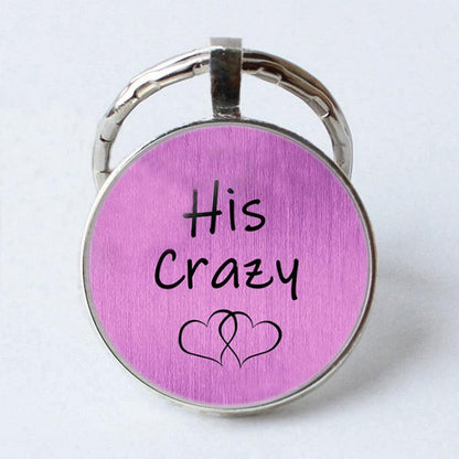 Personalised Funny Message Keychain - LOX VAULT