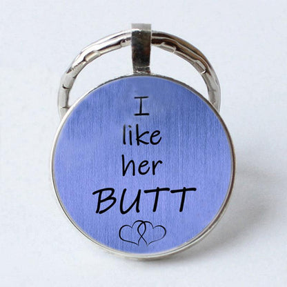 Personalised Funny Message Keychain - LOX VAULT