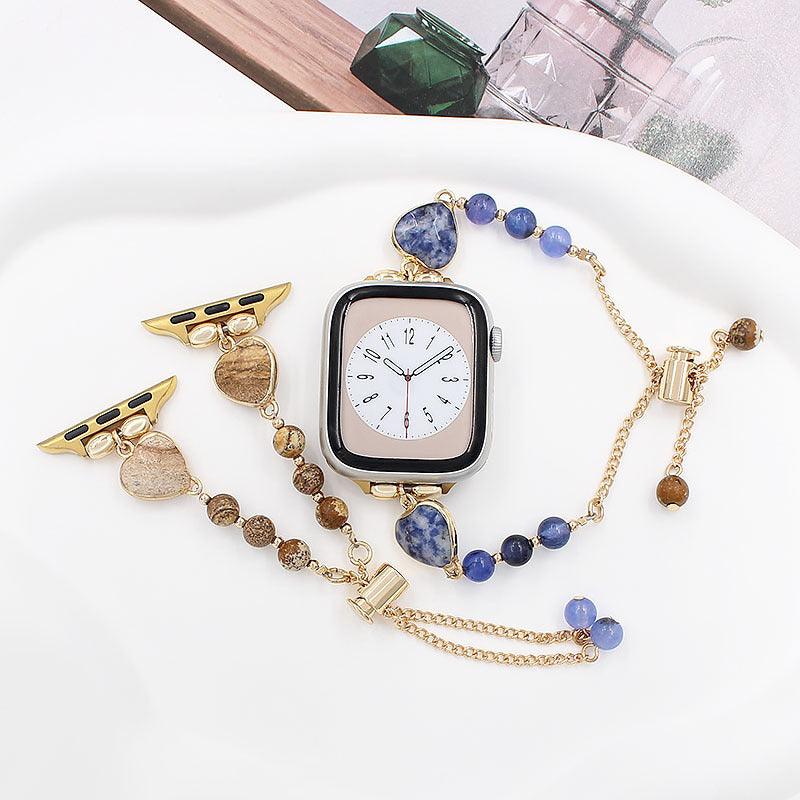 Natural Stone Apple Watch Bracelet Band - LOX VAULT